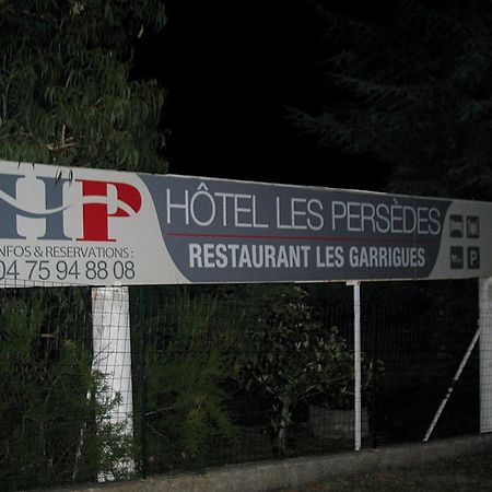 Hotel Les Persedes Lavilledieu  Exteriör bild